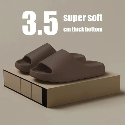 Coconut Style Soft EVA Slides for Men and Women with Thick Sole Beach Comfo