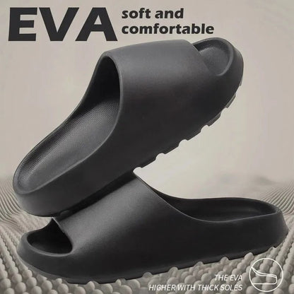 Coconut Style Soft EVA Slides for Men and Women with Thick Sole Beach Comfo