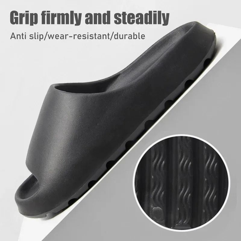 Coconut Style Soft EVA Slides for Men and Women with Thick Sole Beach Comfo