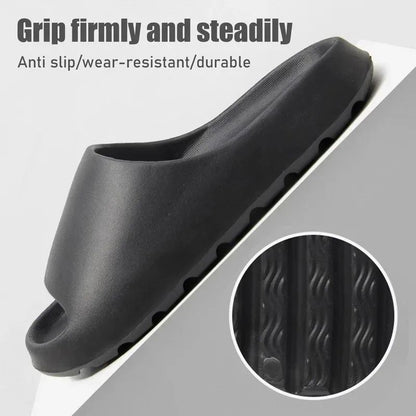 Coconut Style Soft EVA Slides for Men and Women with Thick Sole Beach Comfo