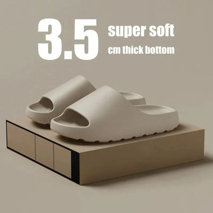 Coconut Style Soft EVA Slides for Men and Women with Thick Sole Beach Comfo