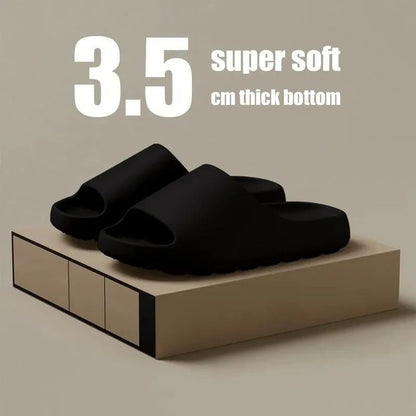 Coconut Style Soft EVA Slides for Men and Women with Thick Sole Beach Comfo