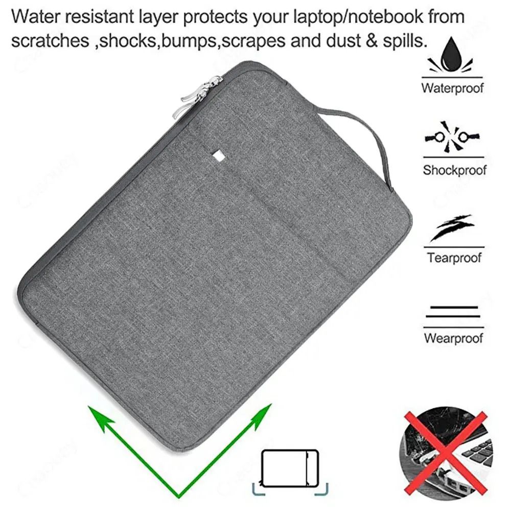 Laptop Sleeve Handbag Case Waterproof Portable Cover for HP 11.6 to 16 Inches