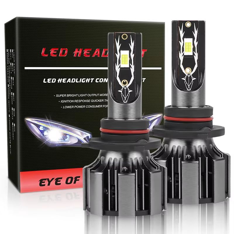 Super Bright LED Headlight Bulbs – 120W 25000LM CSP Auto Headlamp & Fog Light