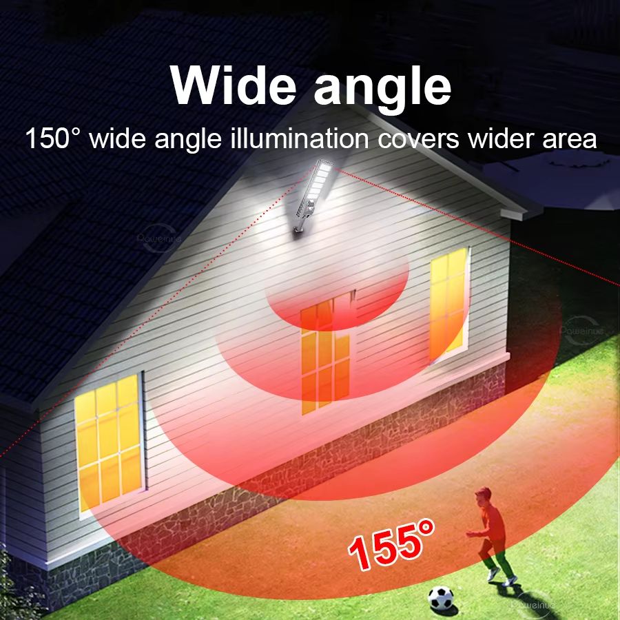 600W LED Solar Outdoor Light – Motion Sensor Wall Lamp for Garden, Street & Security Lighting
