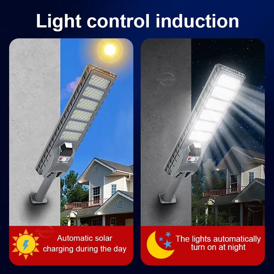 600W LED Solar Outdoor Light – Motion Sensor Wall Lamp for Garden, Street & Security Lighting