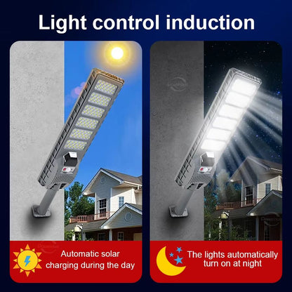 600W LED Solar Outdoor Light – Motion Sensor Wall Lamp for Garden, Street & Security Lighting