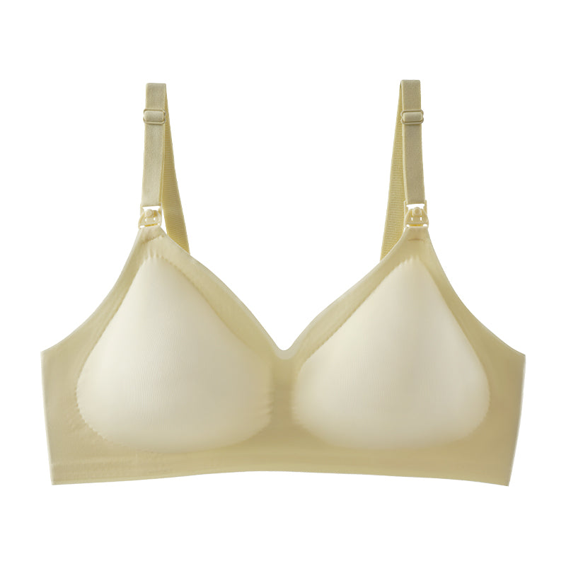Leopard Print Nursing Bra Wirefree Maternity Comfort