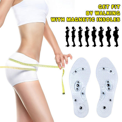 Breathable Silicone Orthopedic Massage Insoles for Men Women, Slimming Cushion Inserts for Running Shoes & Foot Care
