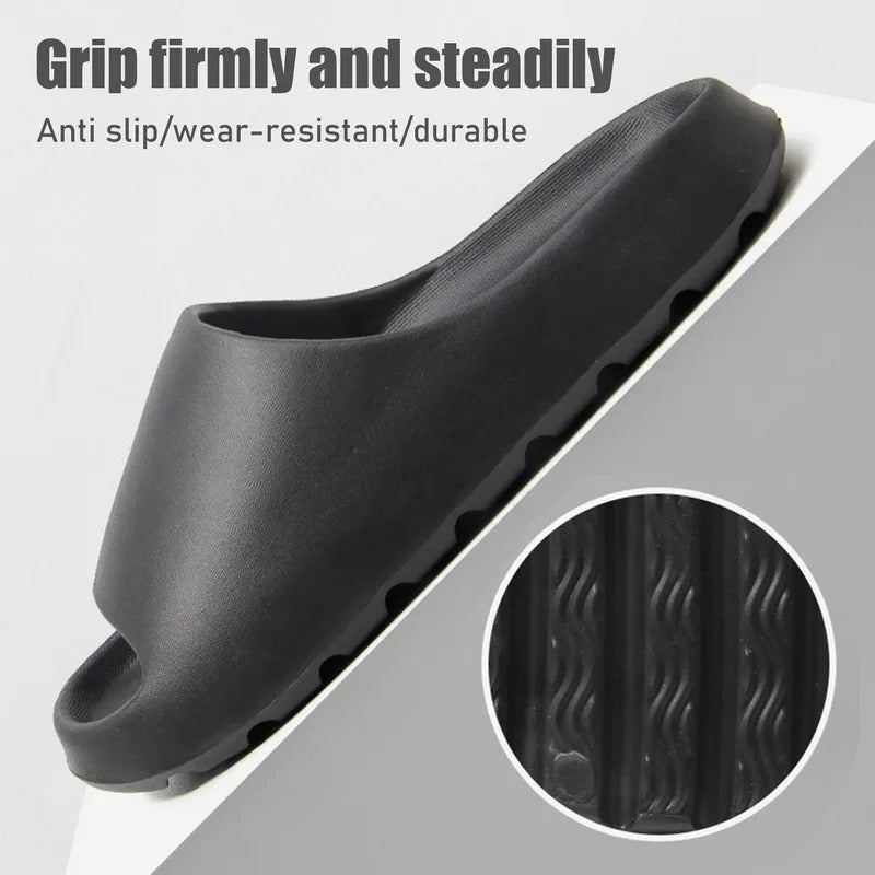 Cloud Coconut Slippers Thick-soled Sandals for Men & Women, Summer Fashion Soft Bottom EVA Slides for Indoor & Beach