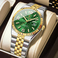 gold / green