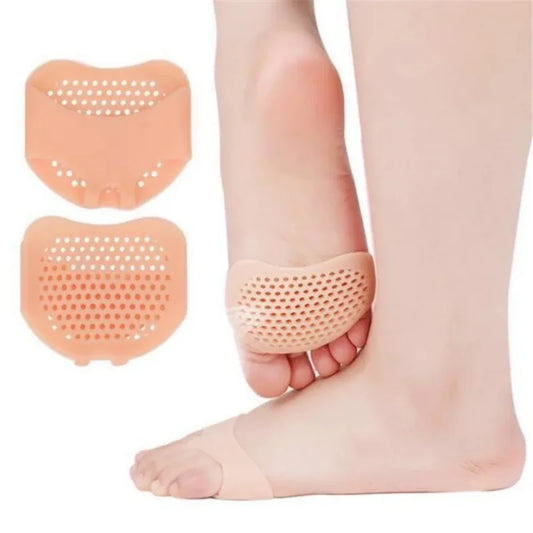 Silicone Metatarsal Pads Toe Separator Pain Relief Foot Pads Orthotics Foot Massage Insoles Forefoot Socks Foot Care
