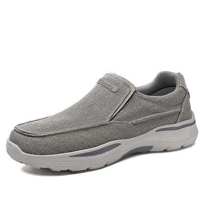 Mens Casual Shoes Canvas Breathable Loafers Comfortable Outdoor Walking Sneakers Classic Loafers for Men