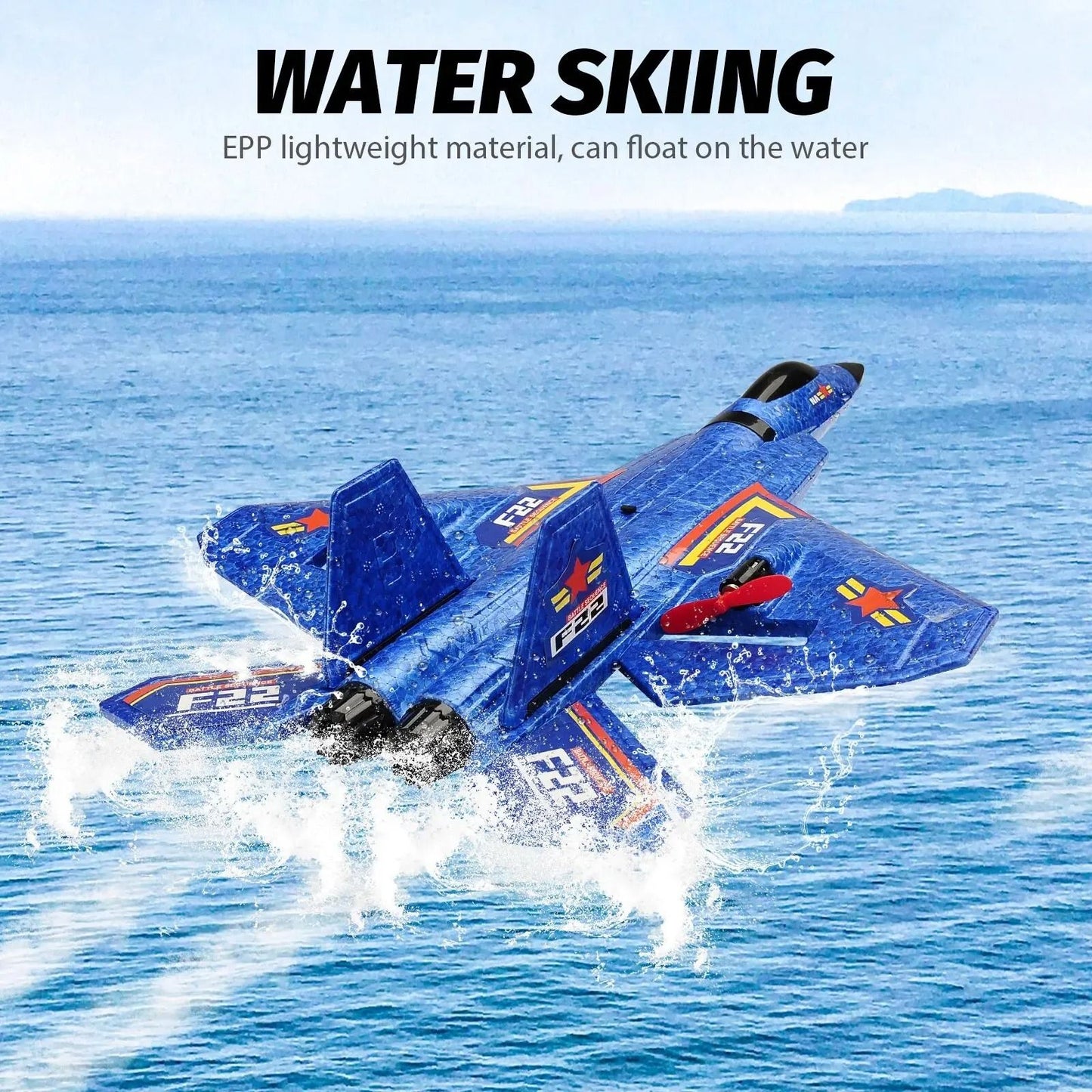 Remote Control Foam Glider with LED Lights