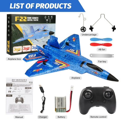 Remote Control Foam Glider with LED Lights