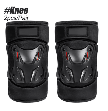 Protective Knee and Elbow Pads for Outdoor Sports and Motorcycle Riding