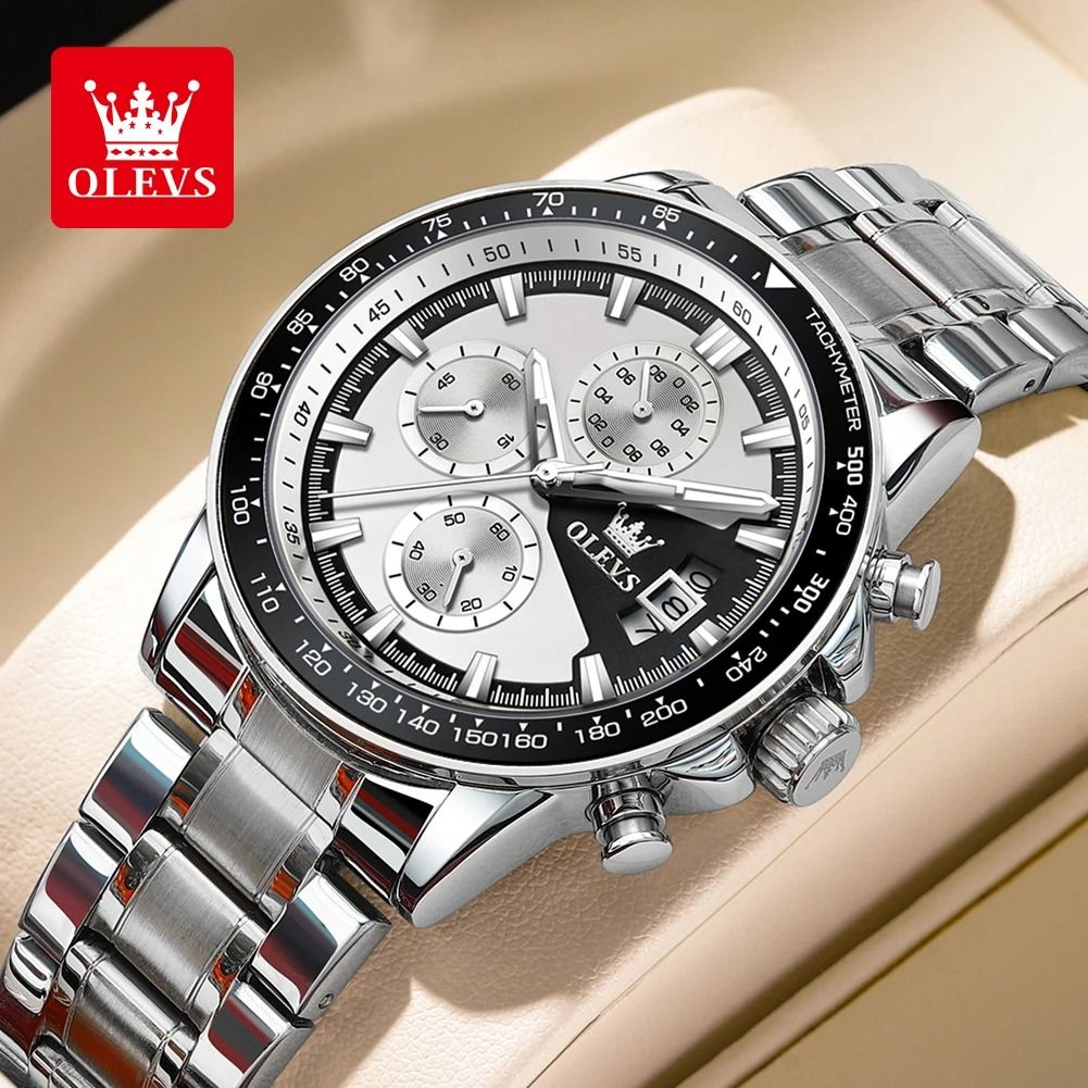 OLEVS TY705 Men Quartz Watch Waterproof Luminous Multifunction