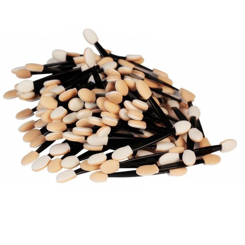 Disposable Dual Sided Eyeshadow Sponge Brushes Bulk Pack