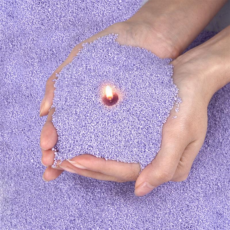 Colorful Granular Pearl Wax, DIY Candle Making Materials, Handmade Sand Painting Wax For Colour Sand Crafts