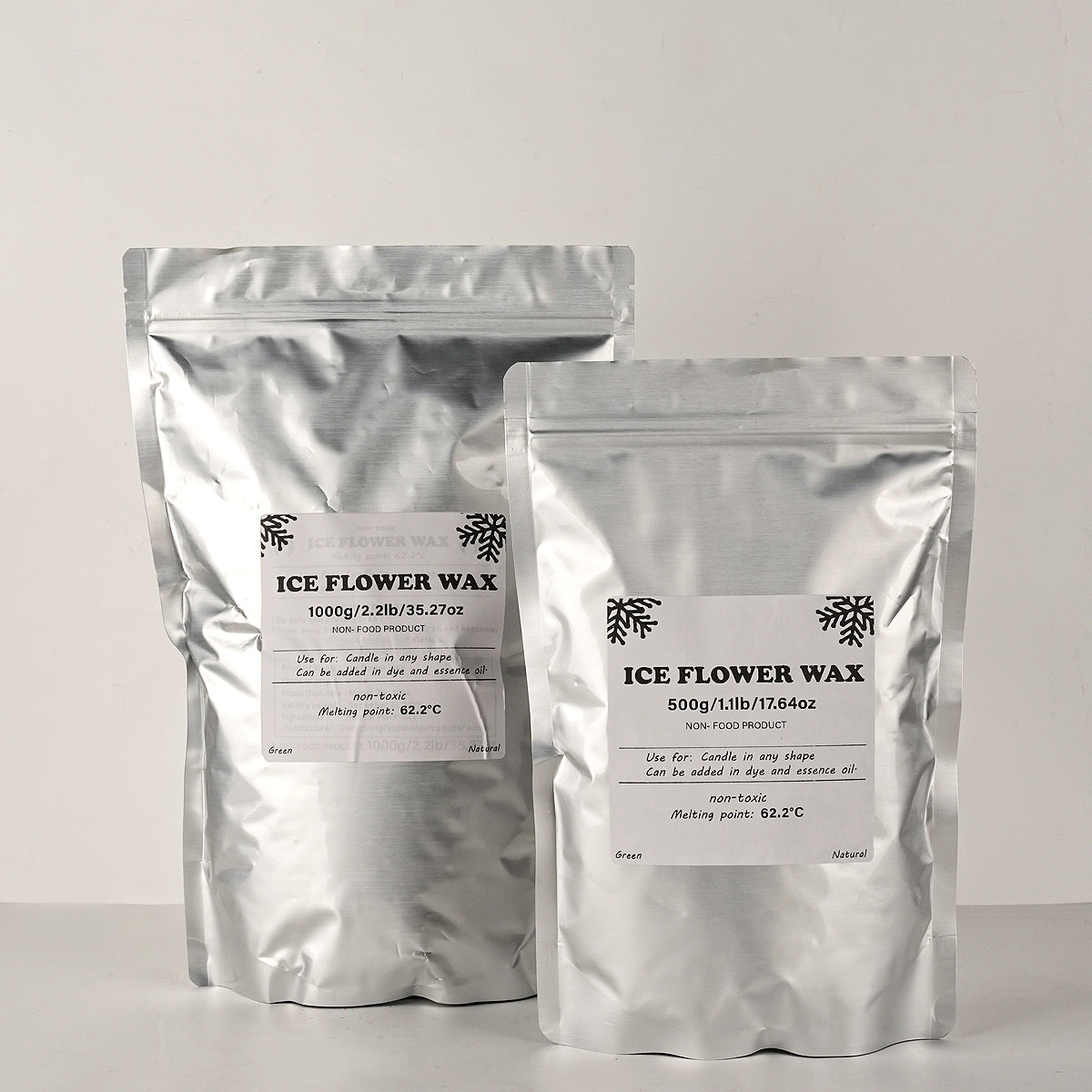 DIY Scented Candle Making Accessories, White Sand Wax, Ice Flower Wax, Snowflake Wax Pearls, Sand Painting Tools