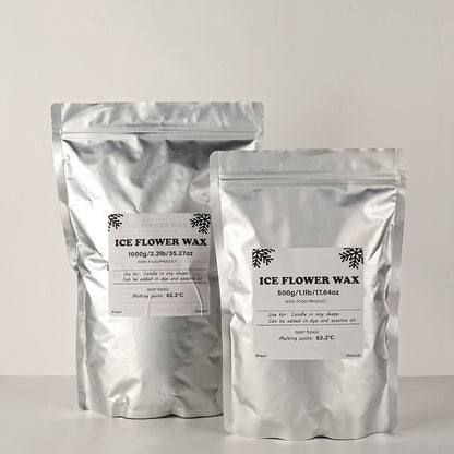 DIY Scented Candle Making Accessories, White Sand Wax, Ice Flower Wax, Snowflake Wax Pearls, Sand Painting Tools