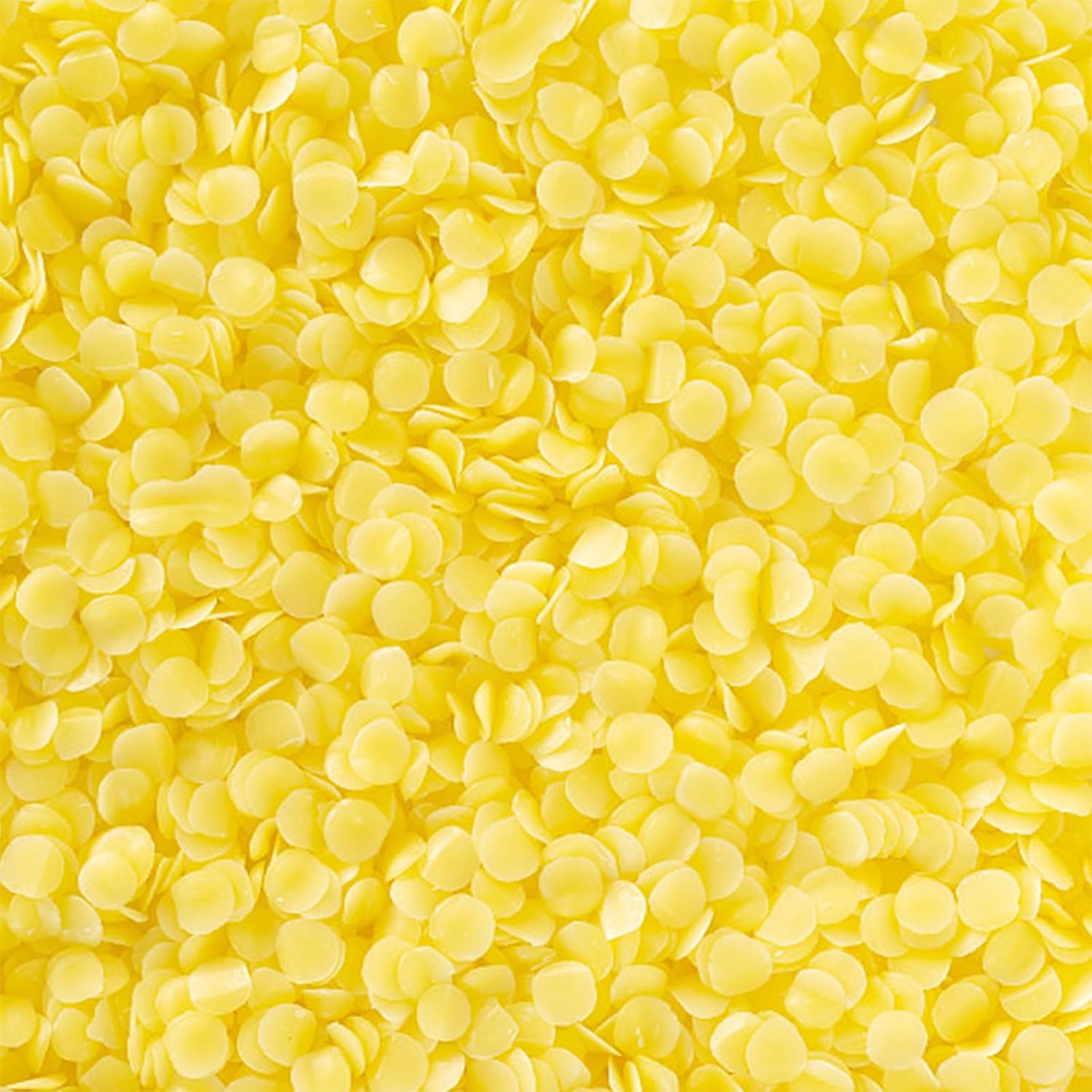 Pure Beeswax Tablets, All-Natural Beeswax for Cosmetics, DIY Projects, and Candle Making Care