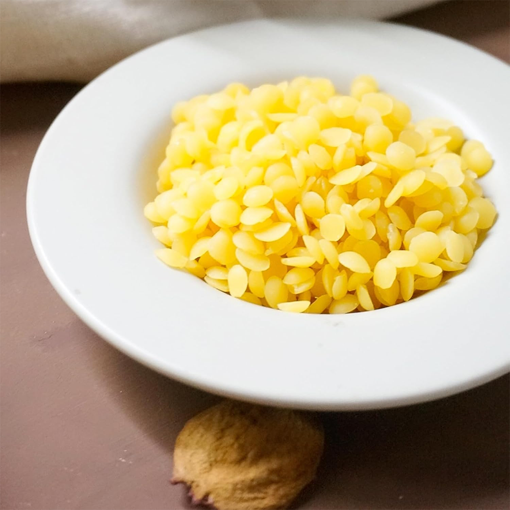 Pure Beeswax Tablets, All-Natural Beeswax for Cosmetics, DIY Projects, and Candle Making Care