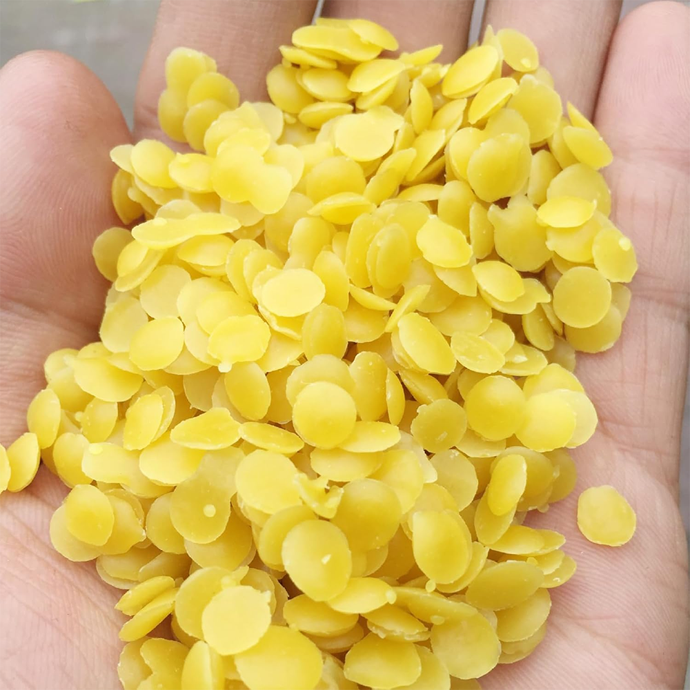 Pure Beeswax Tablets, All-Natural Beeswax for Cosmetics, DIY Projects, and Candle Making Care