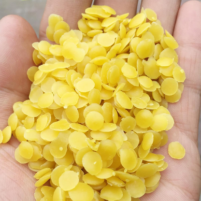 Pure Beeswax Tablets, All-Natural Beeswax for Cosmetics, DIY Projects, and Candle Making Care