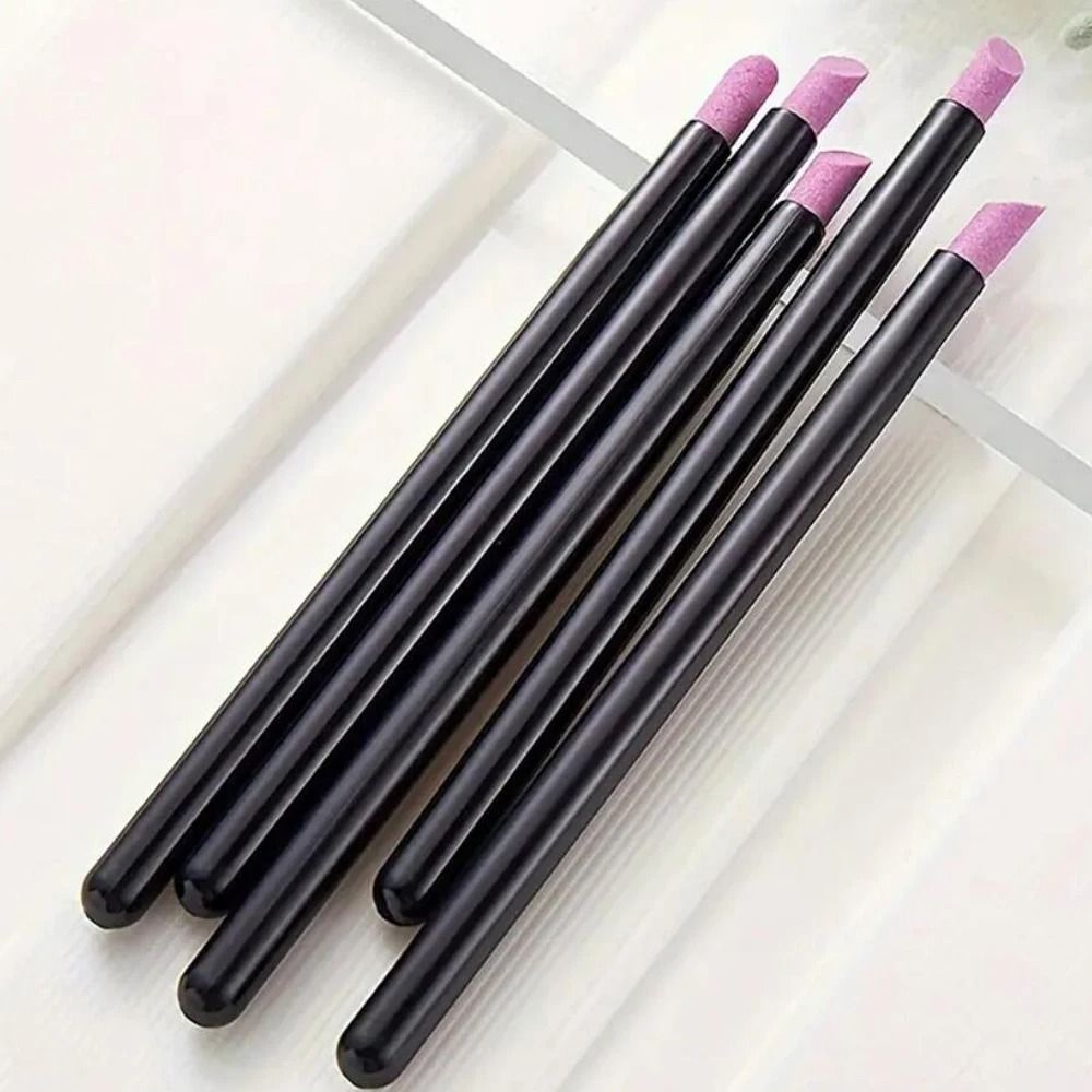 Ultra Thin Pink Nail Art Liner Brushes Set (5 pcs)