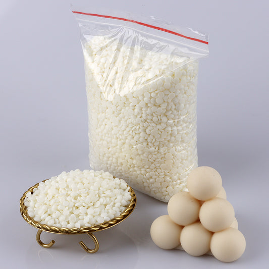 Natural Soy Wax Granules, 1KG Candle Making Supplies, Scented Raw Material, 100% No Additives for DIY