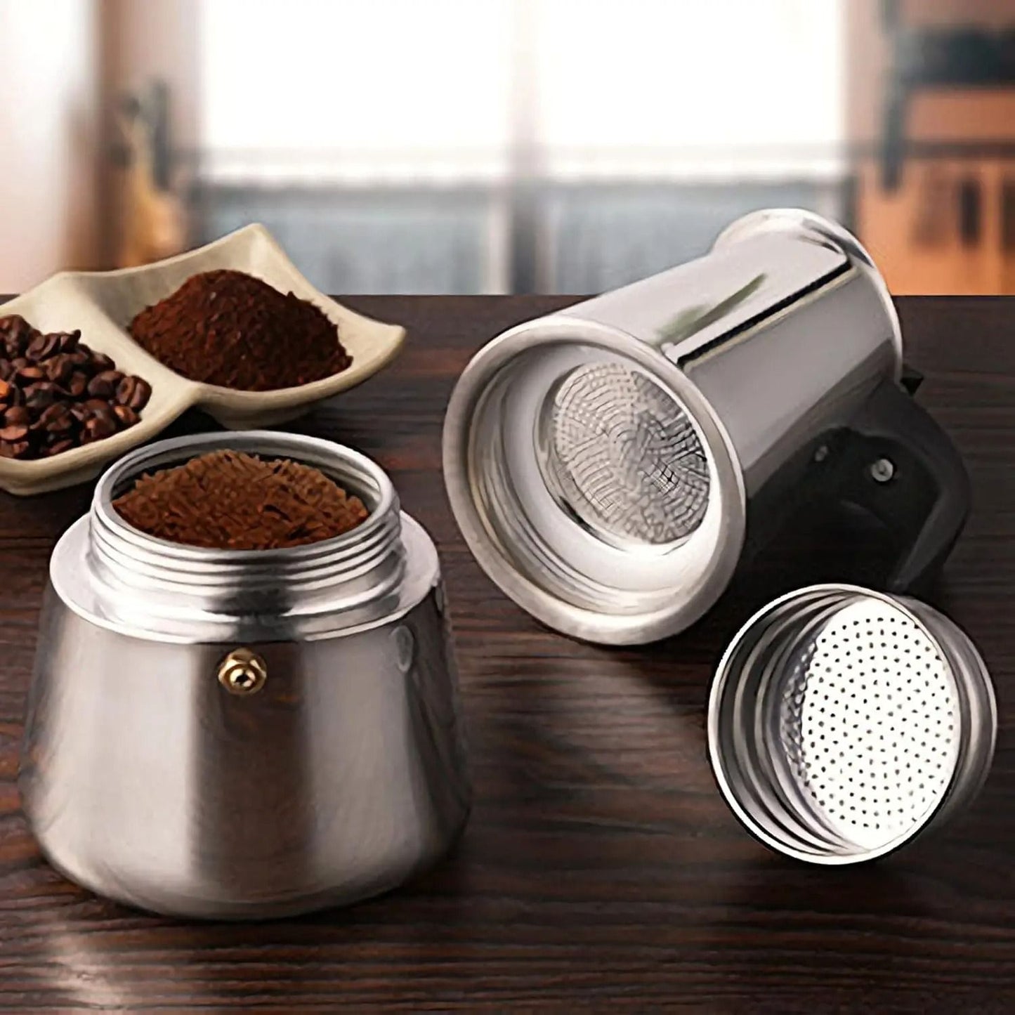 4 6 9 Cup Moka Pot Stovetop Espresso Coffee Maker