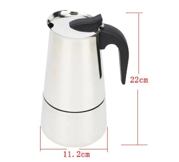 4 6 9 Cup Moka Pot Stovetop Espresso Coffee Maker