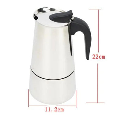 4 6 9 Cup Moka Pot Stovetop Espresso Coffee Maker