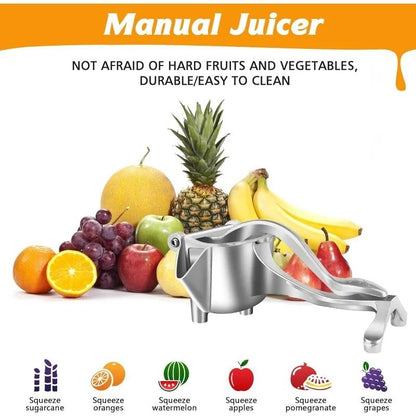 Manual Citrus Juicer Heavy Duty Metal Alloy Squeezer