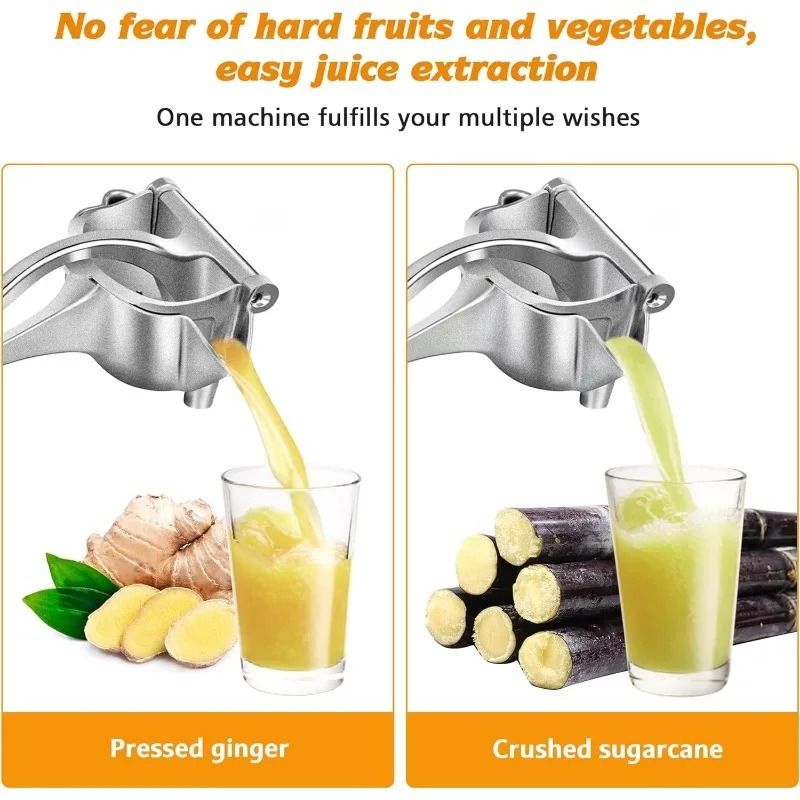 Manual Citrus Juicer Heavy Duty Metal Alloy Squeezer