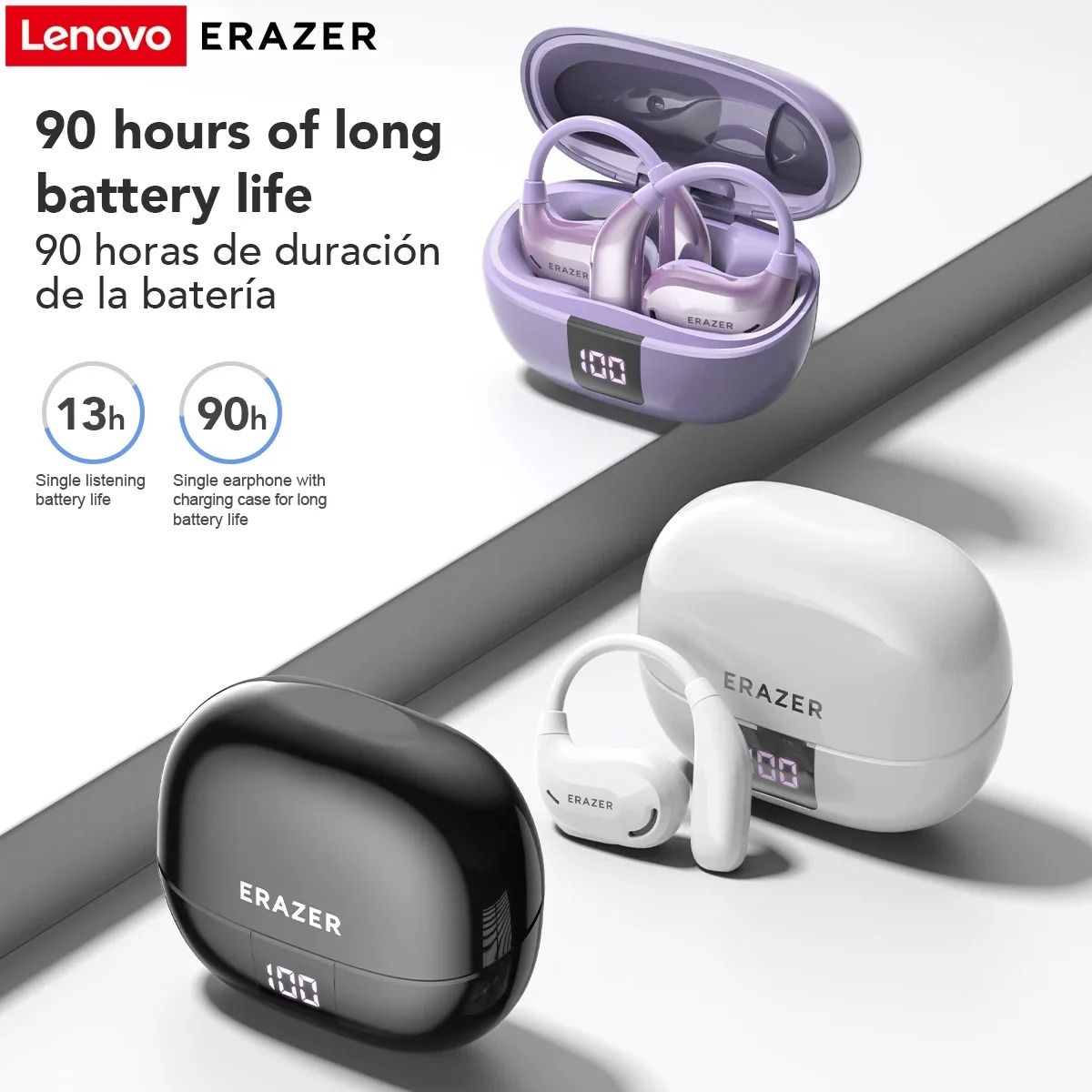ERAZER XT66PRO Bluetooth Earphones Wireless Translator