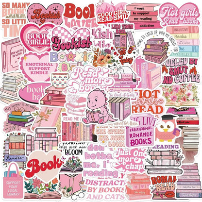 Bookish Reading Sticker Decals Mix Pack