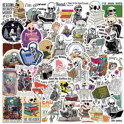 Bookish Reading Sticker Decals Mix Pack