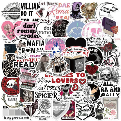 Bookish Reading Sticker Decals Mix Pack