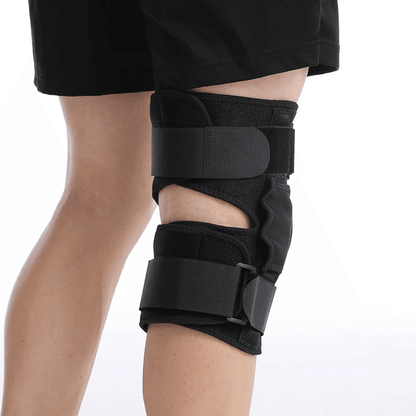 Adjustable Knee Support Brace with Open Patella for Pain Relief and Sports Protection