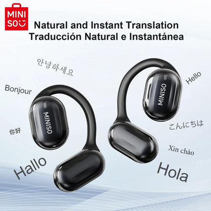 Miniso MS162 Intelligent Bluetooth Translation Earbuds Wireless Chat Headset
