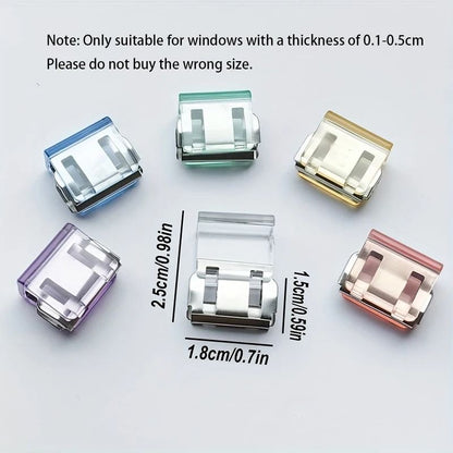 Sliding Window Safety Lock Clips for Home Security and Screen Fixing