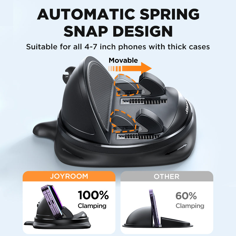 Reusable Silicone Car Phone Mount, Universal Dashboard Phone Holder, Anti-Slip Dash Pad Mat for Car