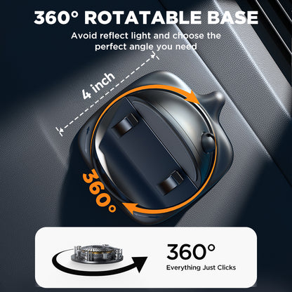 Reusable Silicone Car Phone Mount, Universal Dashboard Phone Holder, Anti-Slip Dash Pad Mat for Car