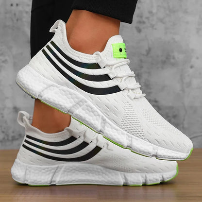 Summer Mens Sneakers, Breathable Comfortable Platform Shoes, Man Running Shoes, Fashion Walking Sneakers for Outdoor
