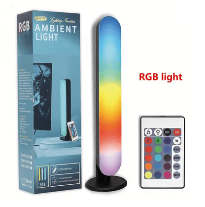 RGB Music Rhythm Light Bar USB Rechargeable Sound Reactive LED Decoration