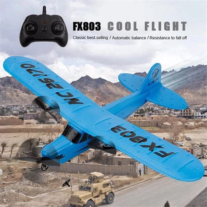 FX803 RC Plane 2.4G Foam Remote Control Airplane for Kids and Beginners