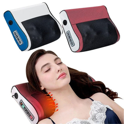 Multi Functional Neck and Shoulder Massager with Heat and Adjustable Kneading
