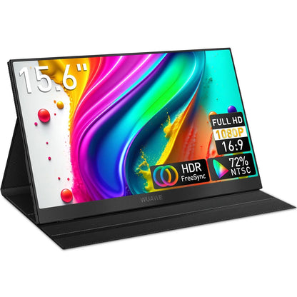 15.6 Inch Portable Monitor with HDR USB C and HDMI Connectivity